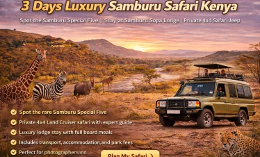 3 Days Luxury Samburu Safari Kenya from Nairobi