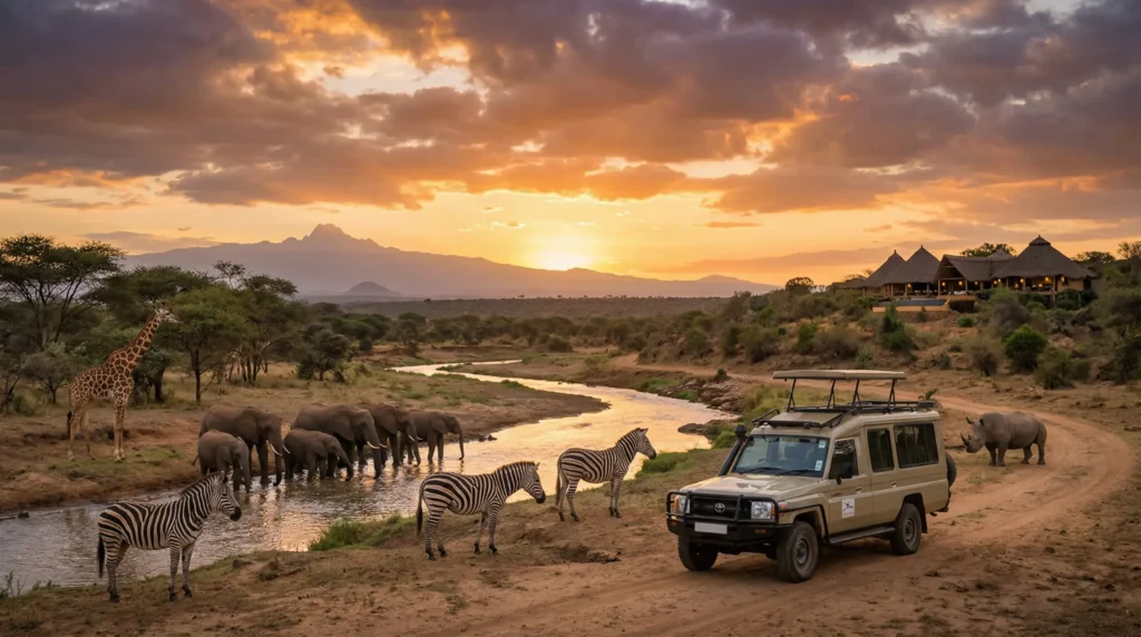 Samburu National Reserve Sunset
